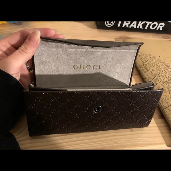 Gucci sunglasses case